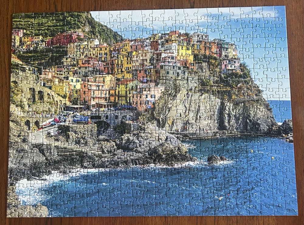 Cinque Terre Sunshine - Ravensburger puzzle collectible [Barcode 4005556815319] - Main Image 2