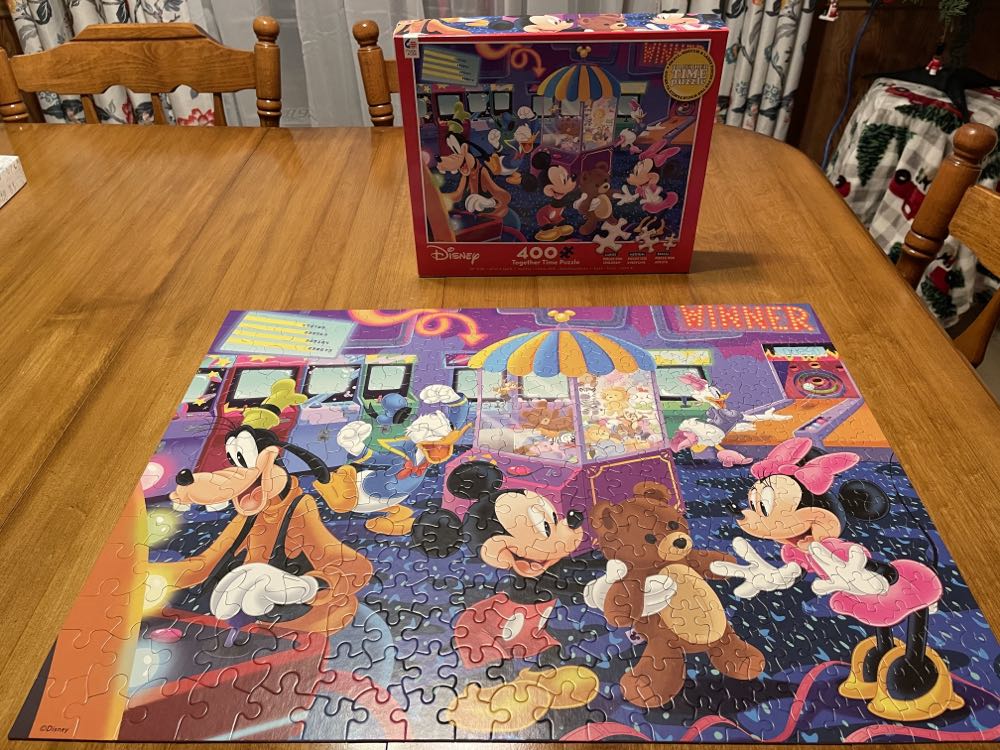 Mickey At The Arcade - Ceaco puzzle collectible [Barcode 021081232166] - Main Image 3