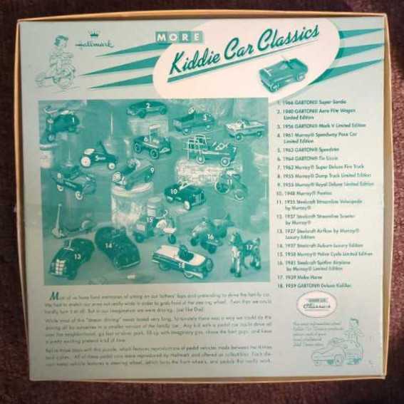 Kiddie Car Classics - Springbok puzzle collectible - Main Image 2