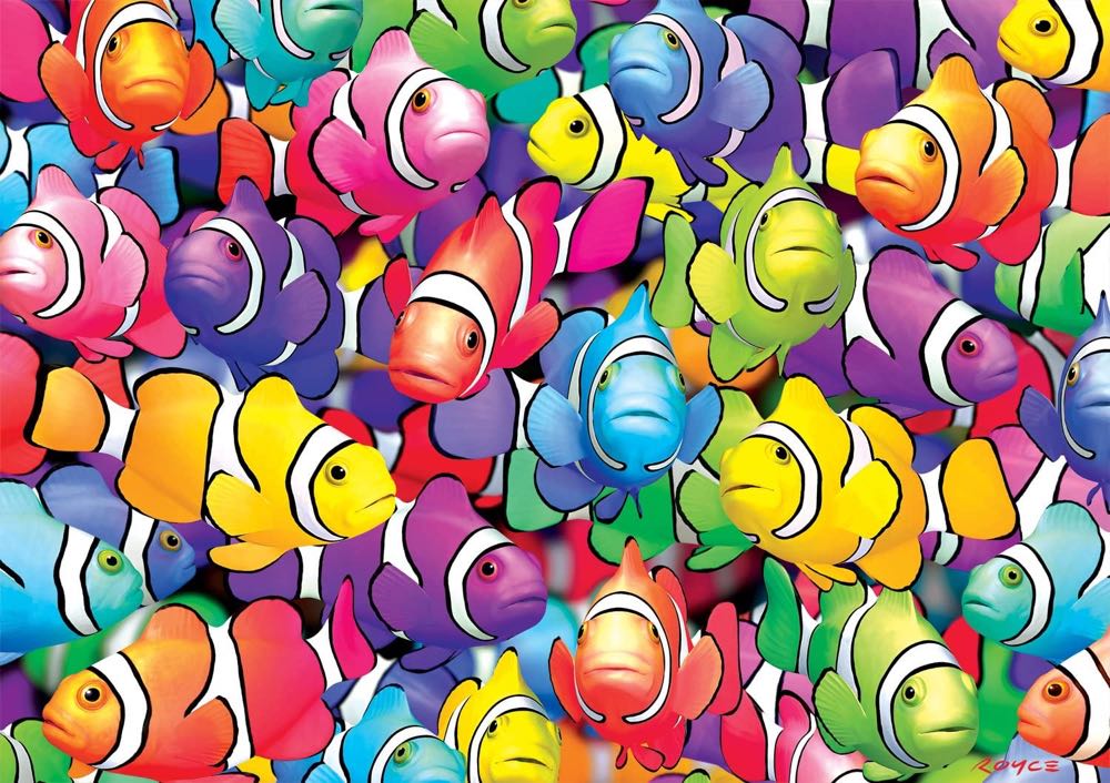 Clown School - Buffalo puzzle collectible [Barcode 079346027231] - Main Image 2