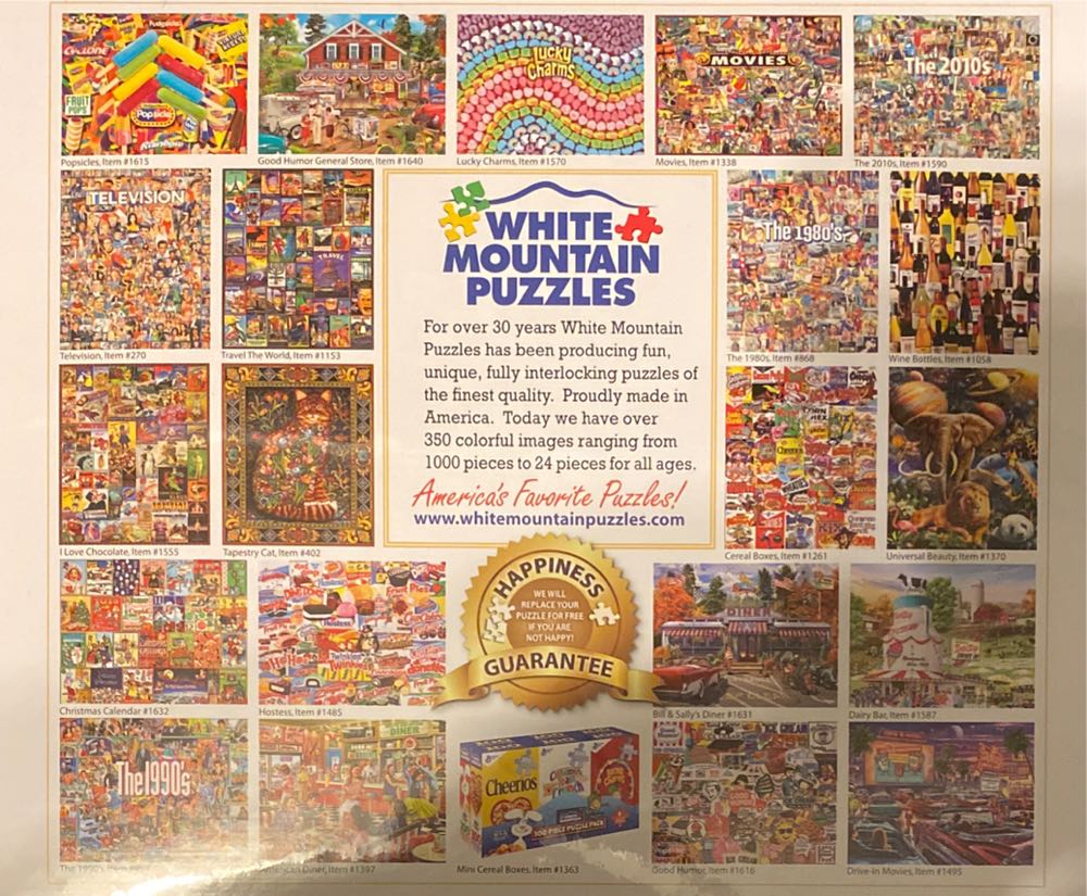 I Love Cereal - White Mountain Puzzles puzzle collectible [Barcode 724819259847] - Main Image 2