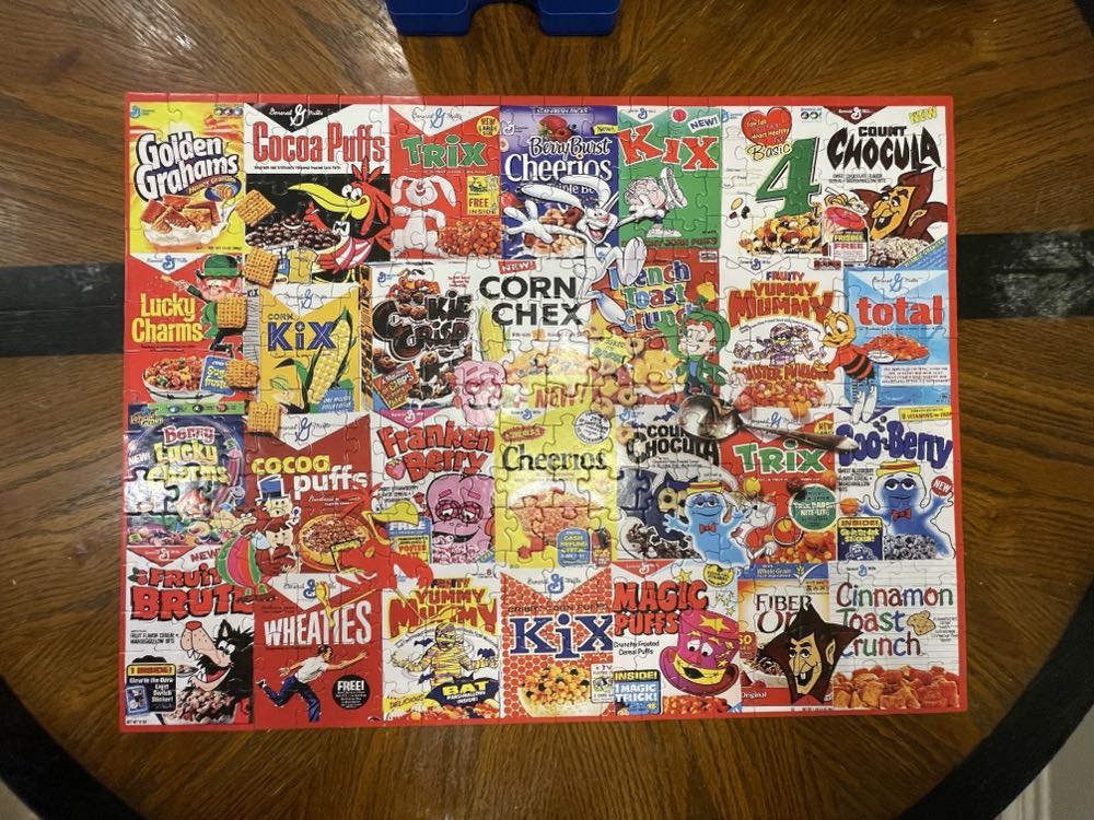 I Love Cereal - White Mountain Puzzles puzzle collectible [Barcode 724819259847] - Main Image 4
