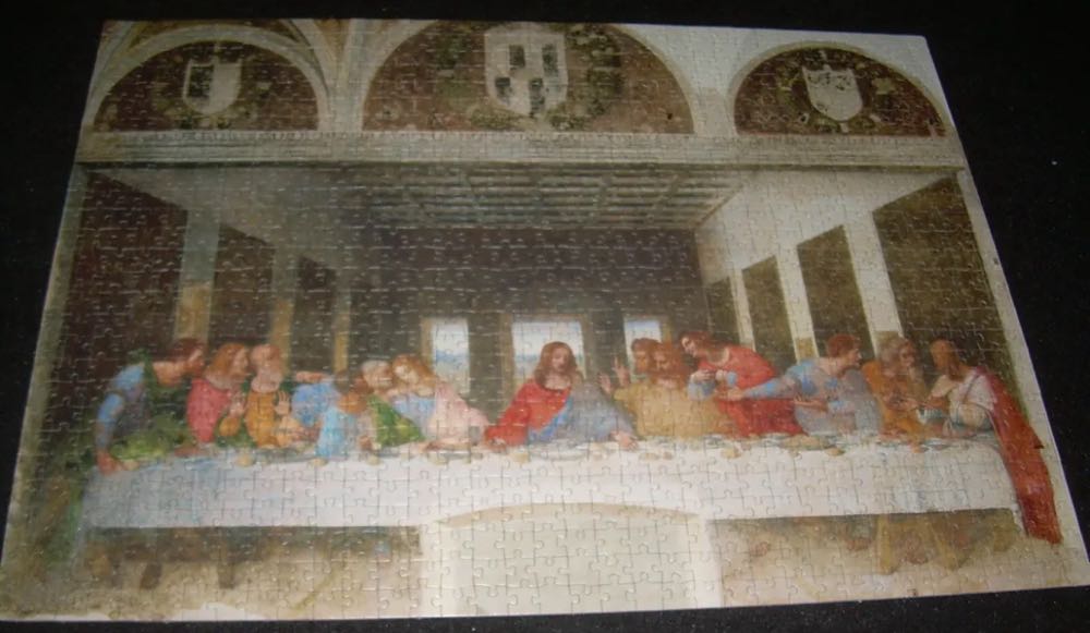 The Last Supper - Clementoni puzzle collectible [Barcode 8005125314478] - Main Image 2