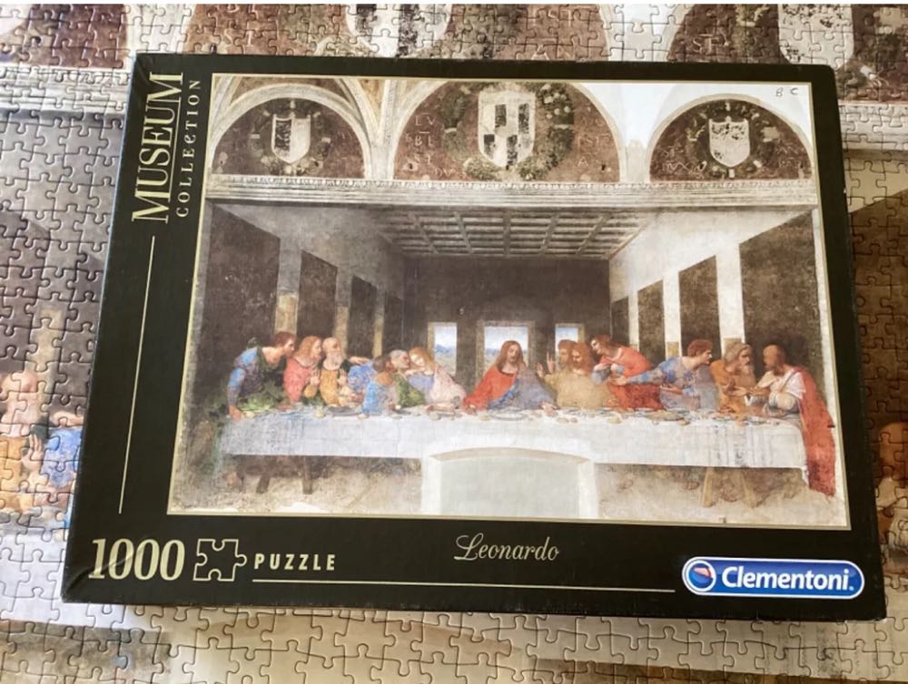 The Last Supper - Clementoni puzzle collectible [Barcode 8005125314478] - Main Image 3