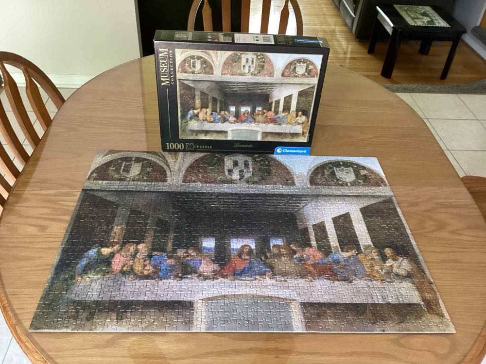 The Last Supper - Clementoni puzzle collectible [Barcode 8005125314478] - Main Image 4