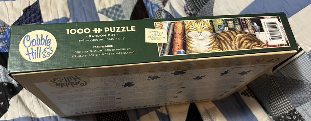 Marmaduke - Work & Sell - Cobble Hill puzzle collectible [Barcode 625012800174] - Main Image 2