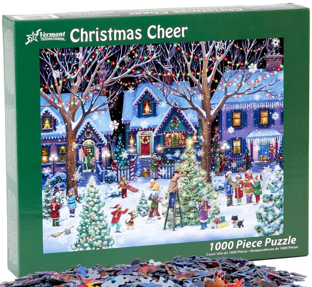 Christmas Cheer - Vermont Christmas Company puzzle collectible [Barcode 819273020147] - Main Image 2