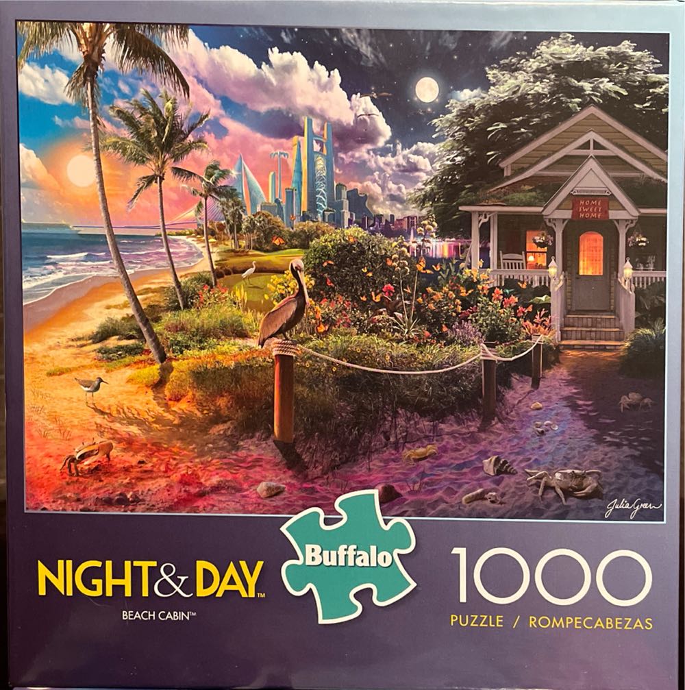N & D Beach Cabin - Buffalo puzzle collectible [Barcode 079346118625] - Main Image 2
