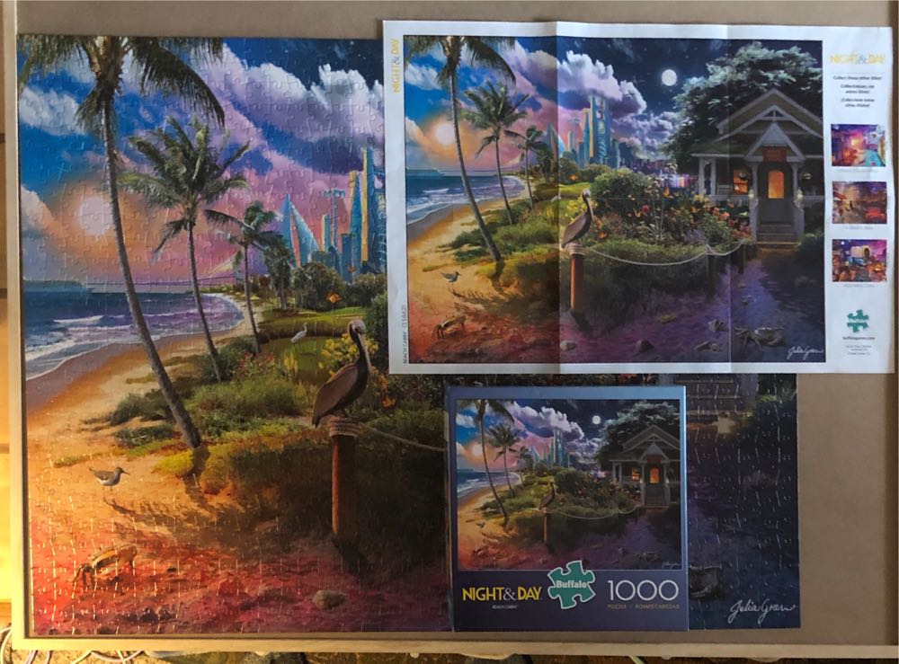 N & D Beach Cabin - Buffalo puzzle collectible [Barcode 079346118625] - Main Image 3