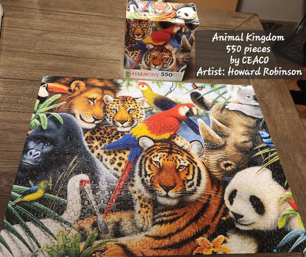 Ceaco—Flights Of Fancy -  Ceaco puzzle collectible [Barcode 021081023689] - Main Image 3