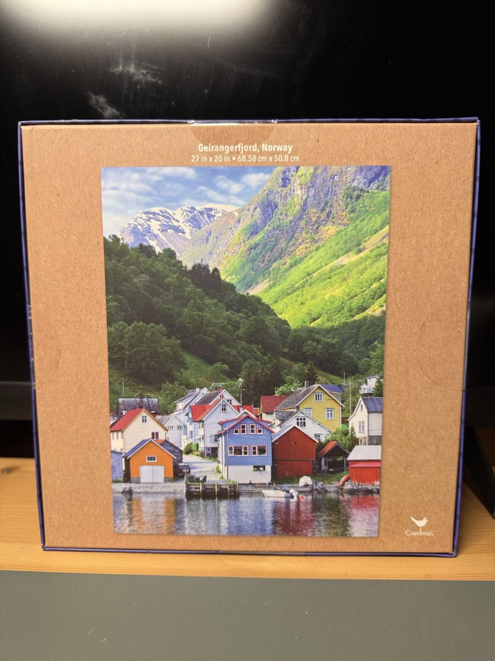 Geirangerfjord, Norway - Cardinal puzzle collectible [Barcode 430000822027] - Main Image 3