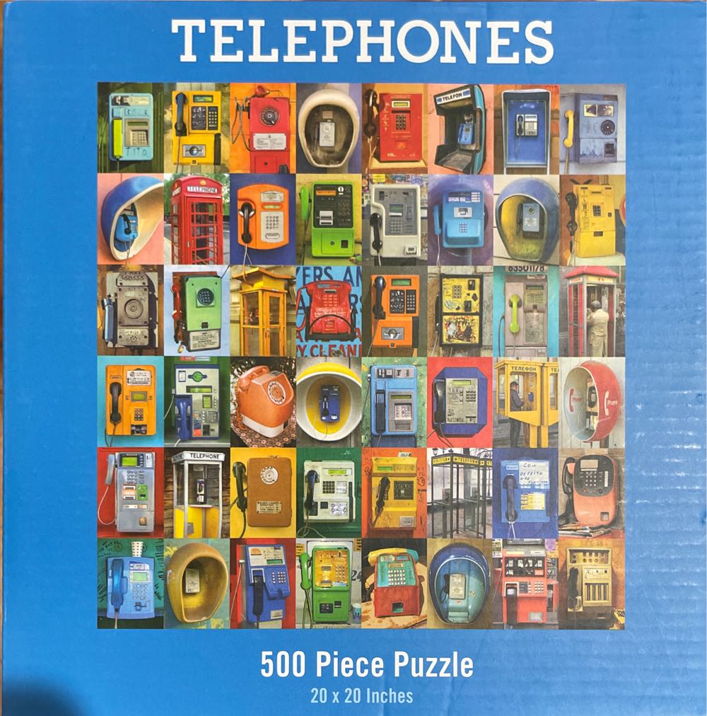 DONE-Telephones - Galison puzzle collectible [Barcode 9780735356757] - Main Image 2