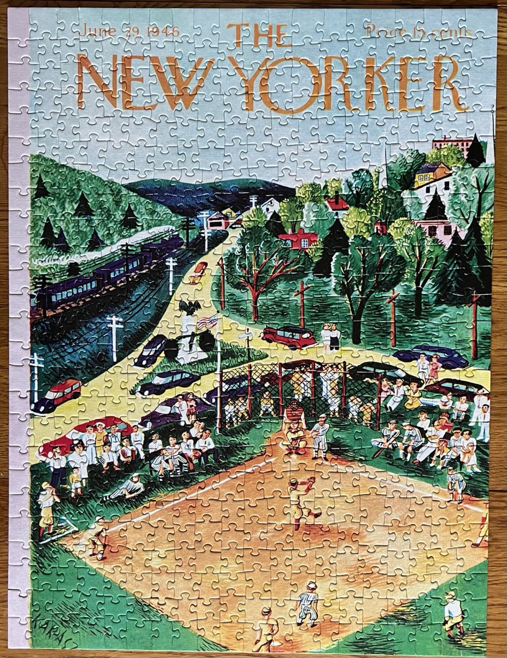 Ballpark - New York Puzzle Company puzzle collectible [Barcode 819844014407] - Main Image 2