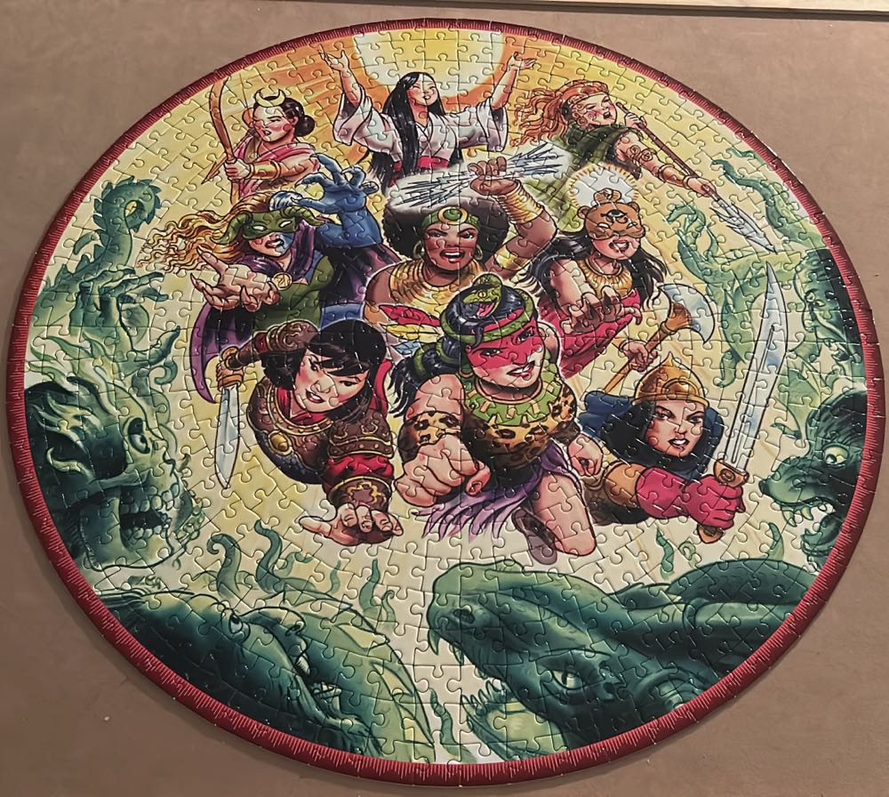 Goddesses, Warriors, Deities, & Heroines from Around the World (Retired From Circulation) - eeboo puzzle collectible [Barcode 689196508417] - Main Image 2