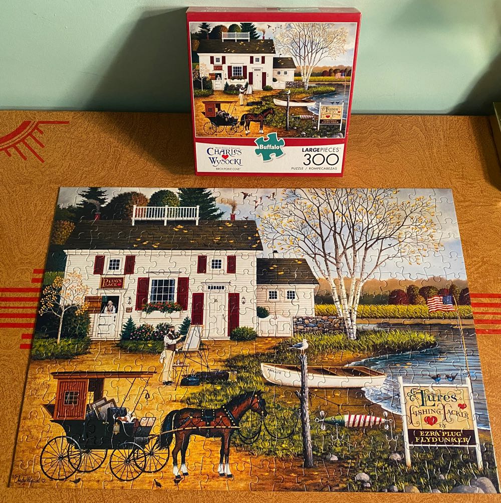 Birch Point Cove - Buffalo puzzle collectible [Barcode 079346026692] - Main Image 2
