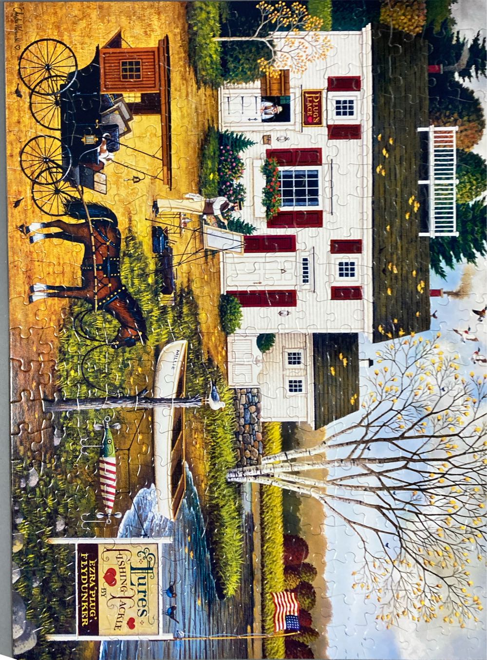 Birch Point Cove - Buffalo puzzle collectible [Barcode 079346026692] - Main Image 3