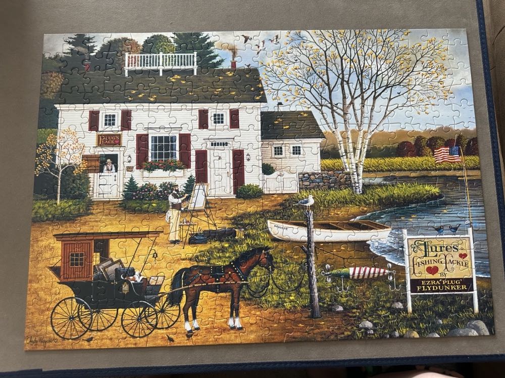 Birch Point Cove - Buffalo puzzle collectible [Barcode 079346026692] - Main Image 4