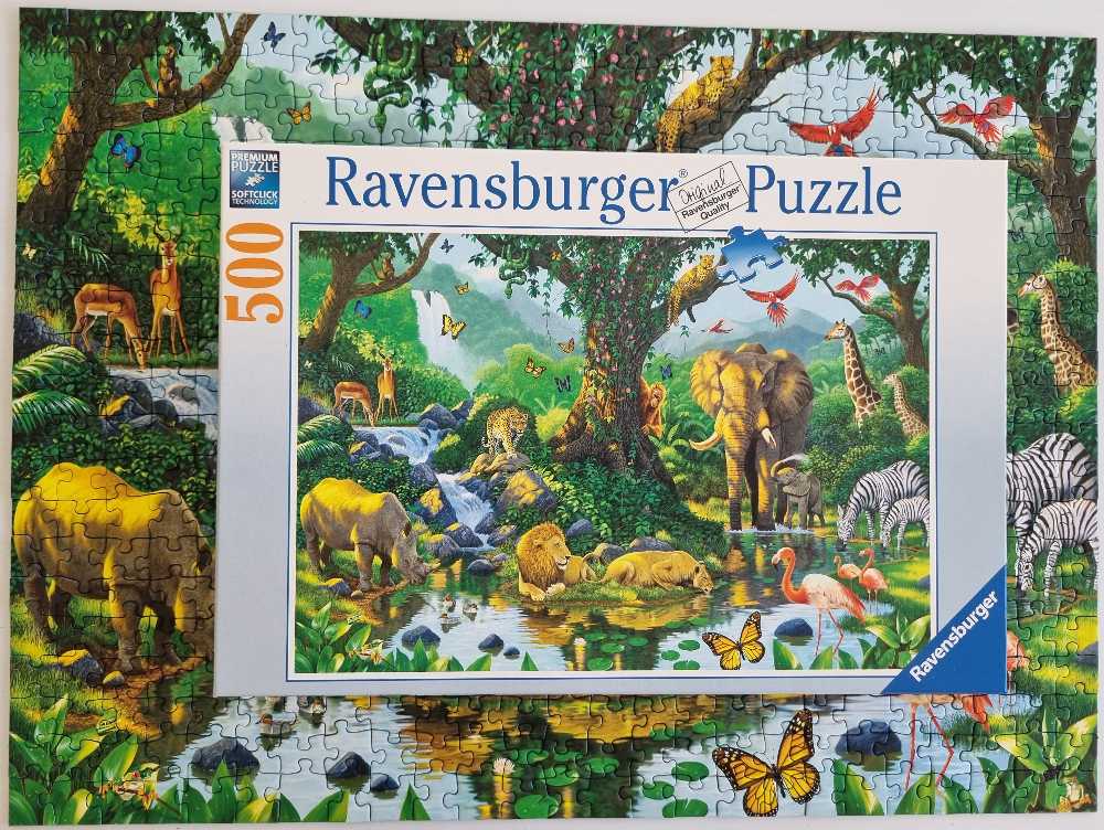 Jungle Harmony - Ravensburger puzzle collectible [Barcode 4005556141715] - Main Image 2