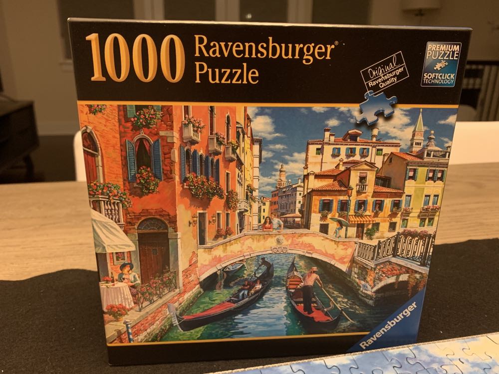 Sunset in Venice - Ravensburger puzzle collectible [Barcode 4005556820122] - Main Image 2