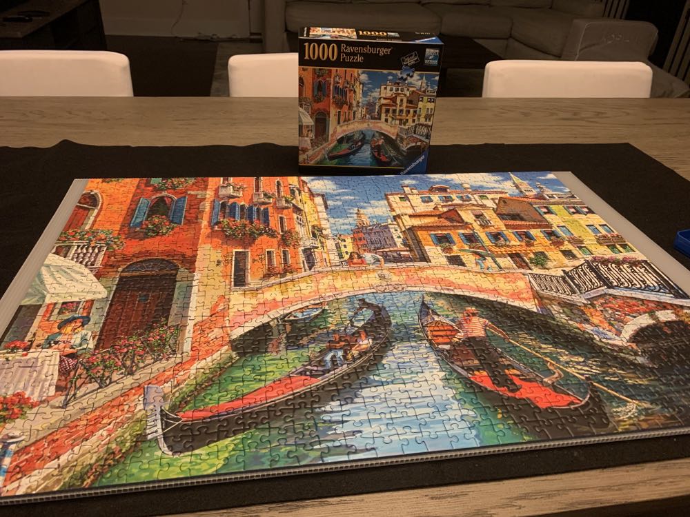 Sunset in Venice - Ravensburger puzzle collectible [Barcode 4005556820122] - Main Image 3