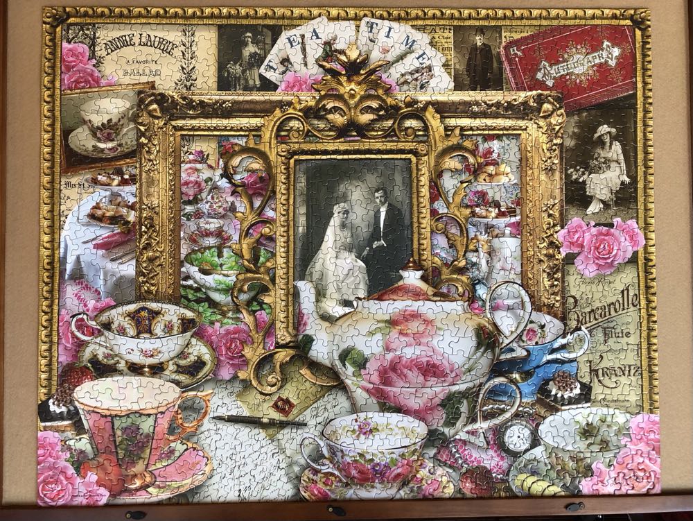 Tea For Two (V) NFT - Springbok puzzle collectible [Barcode 091683108367] - Main Image 2