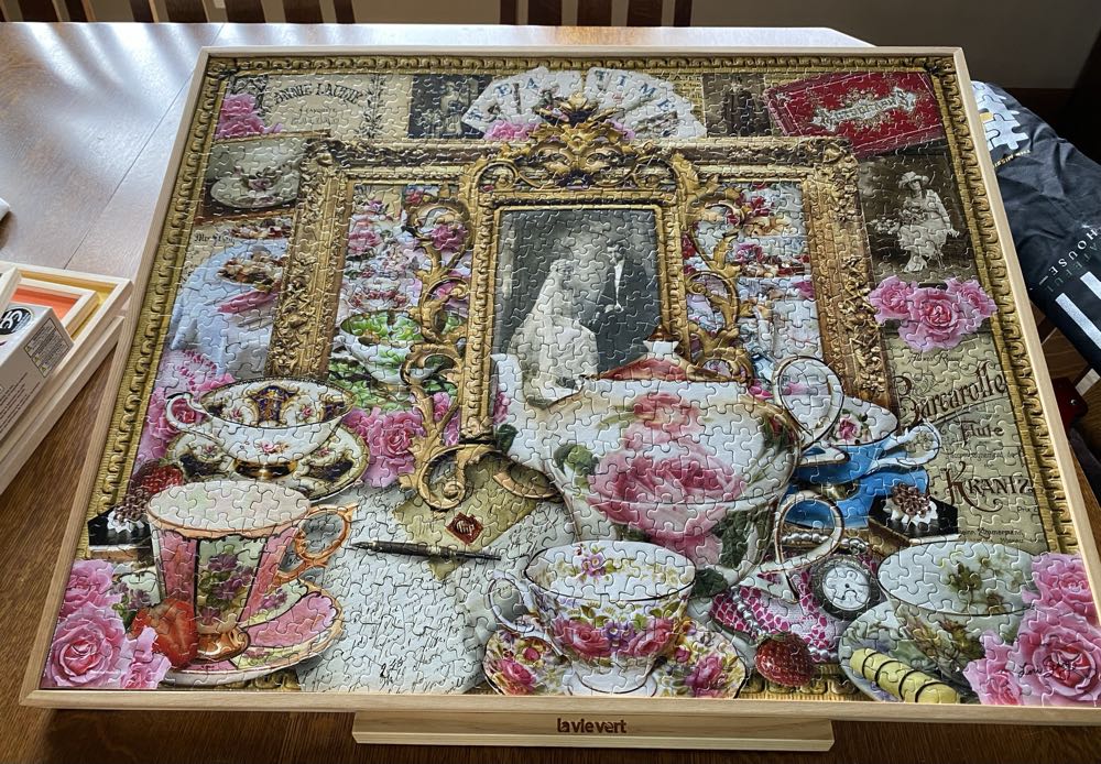 Tea For Two (V) NFT - Springbok puzzle collectible [Barcode 091683108367] - Main Image 3