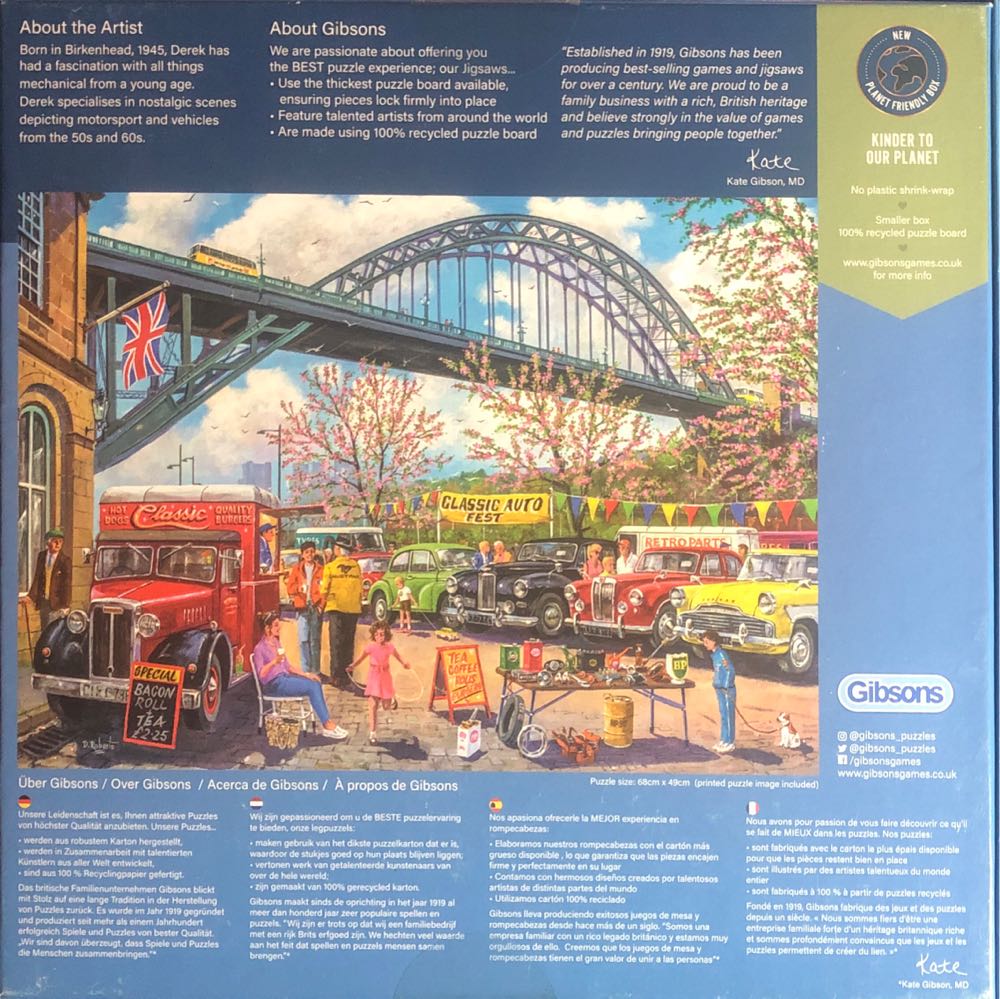 Newcastle - Gibsons puzzle collectible [Barcode 5012269063134] - Main Image 3