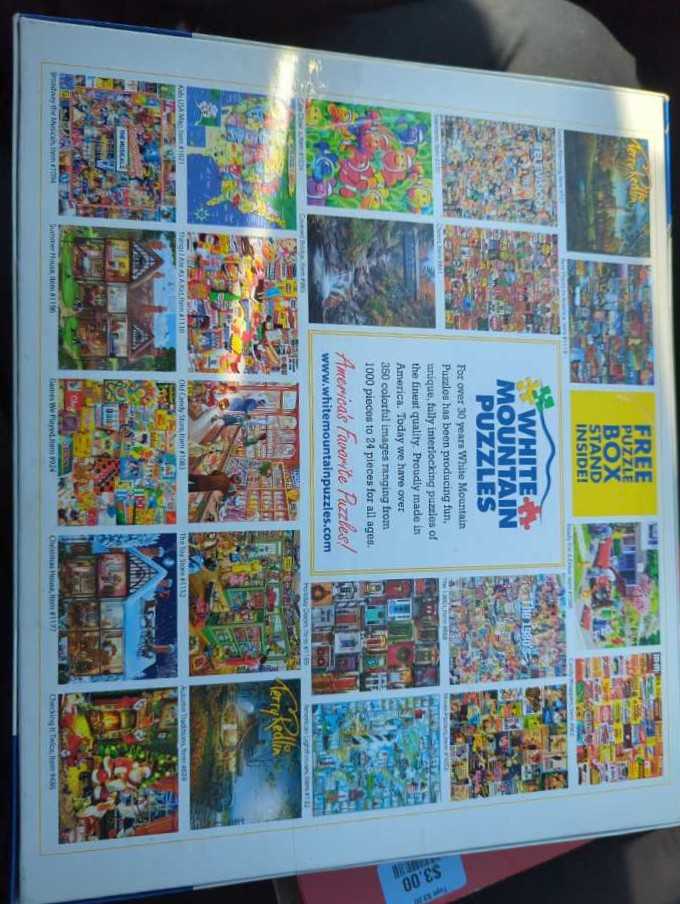 Cross In America - White Mountain 🇺🇸 puzzle collectible [Barcode 724819259175] - Main Image 2