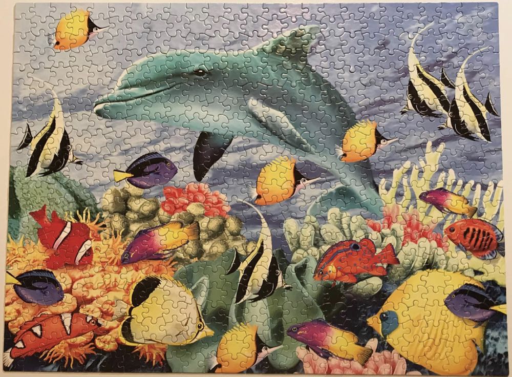 Something Fishy* - White Mountain Puzzles puzzle collectible [Barcode 724819249060] - Main Image 3