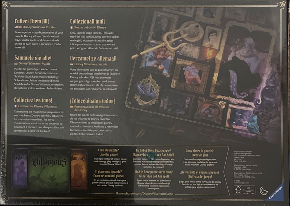 Villainous - Dr. Facilier - Ravensburger puzzle collectible [Barcode 4005556165230] - Main Image 2