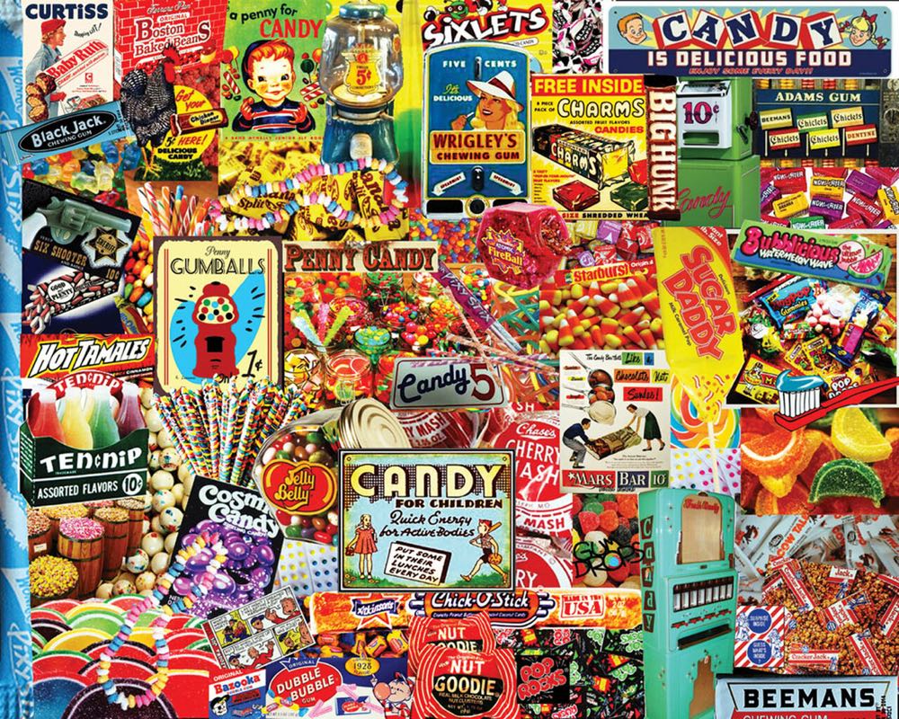 Penny Candy - White Mountain puzzle collectible [Barcode 724819262908] - Main Image 2