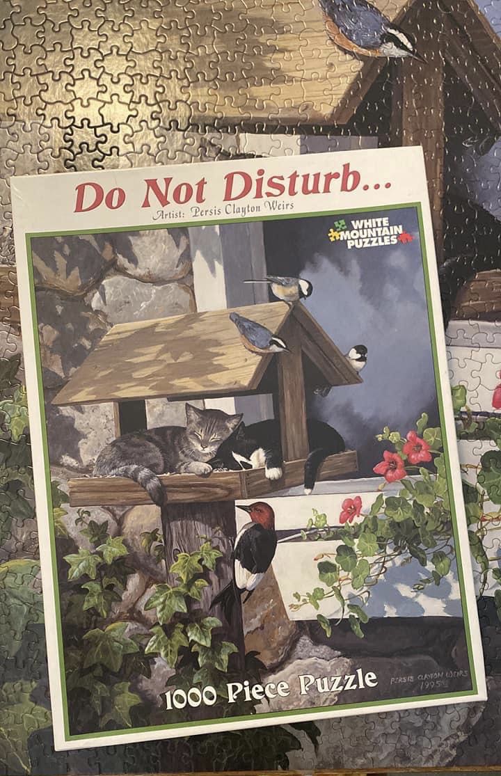 Do Not Disturb... - White Mountain Puzzles puzzle collectible [Barcode 724819249244] - Main Image 3