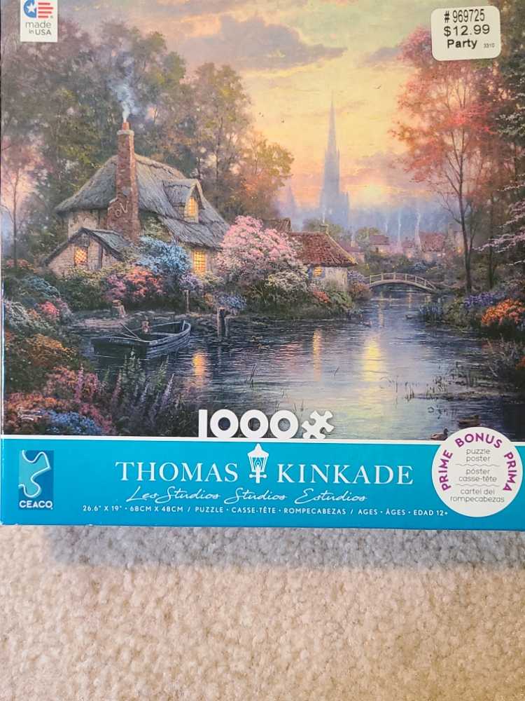 Chaos At Christmas Lunch 500 Piece Puzzle Complete ...