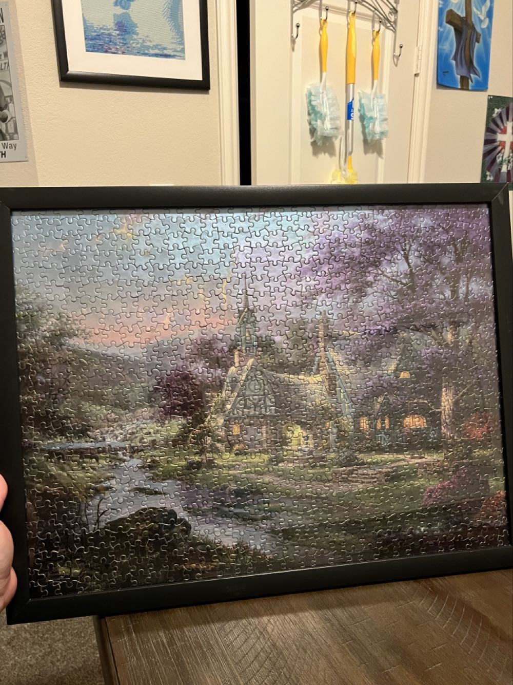 Clocktower Cottage - Ceaco puzzle collectible [Barcode 021081011488] - Main Image 2