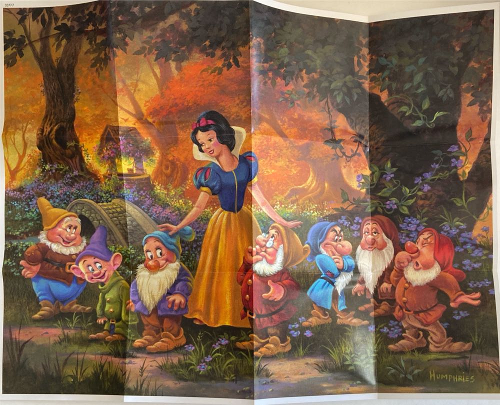 Disney Fine Art: Snow White: “Among Friends “ - Ceaco Disney puzzle collectible [Barcode 021081331708] - Main Image 4