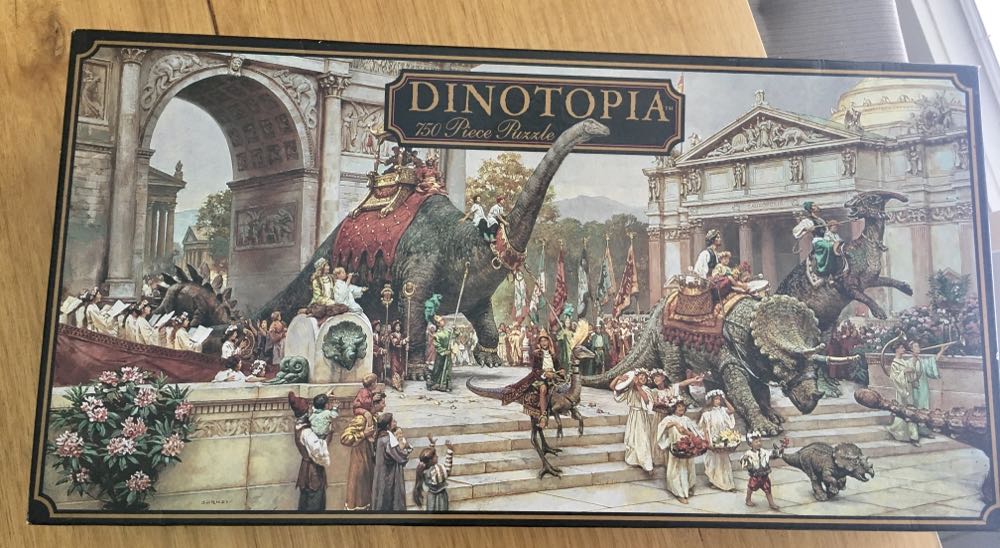 Dinotopia - Dinosaur Parade - Spears Games 🇦🇺 puzzle collectible [Barcode 9310388302940] - Main Image 3