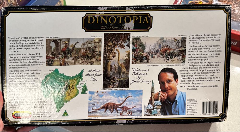 Dinotopia - Dinosaur Parade - Spears Games 🇦🇺 puzzle collectible [Barcode 9310388302940] - Main Image 4