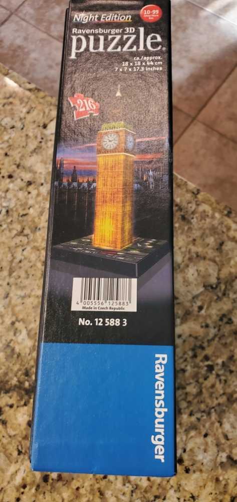 Big Ben *London  - Ravensburger puzzle collectible [Barcode 4005556125883] - Main Image 3