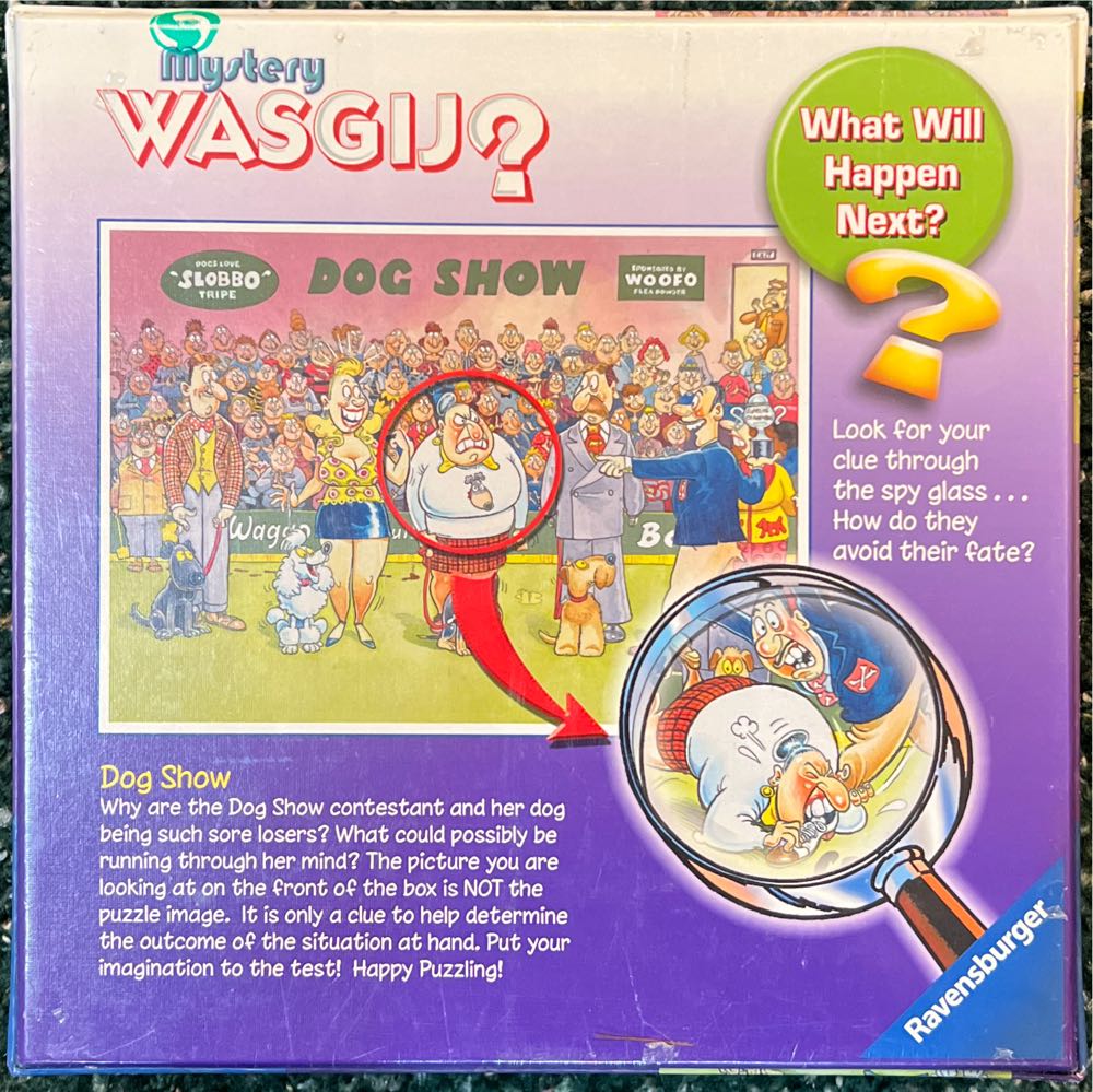 Wasgij: Dog Show - Ravensburger puzzle collectible [Barcode 666273159786] - Main Image 2