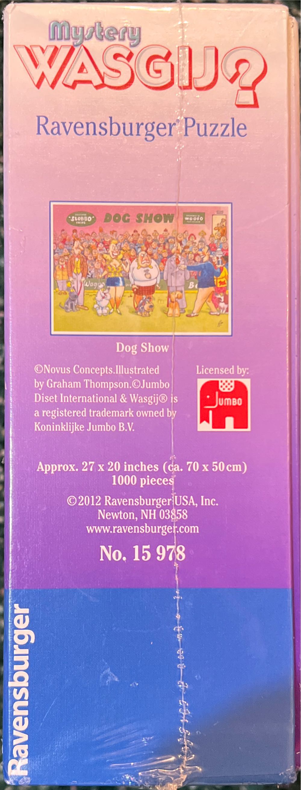 Wasgij: Dog Show - Ravensburger puzzle collectible [Barcode 666273159786] - Main Image 3
