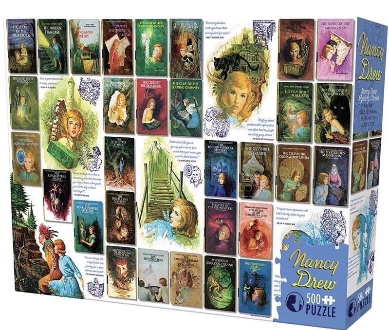 Nancy Drew Mysteries - Cobble Hill Puzzle Company puzzle collectible [Barcode 625012850452] - Main Image 2