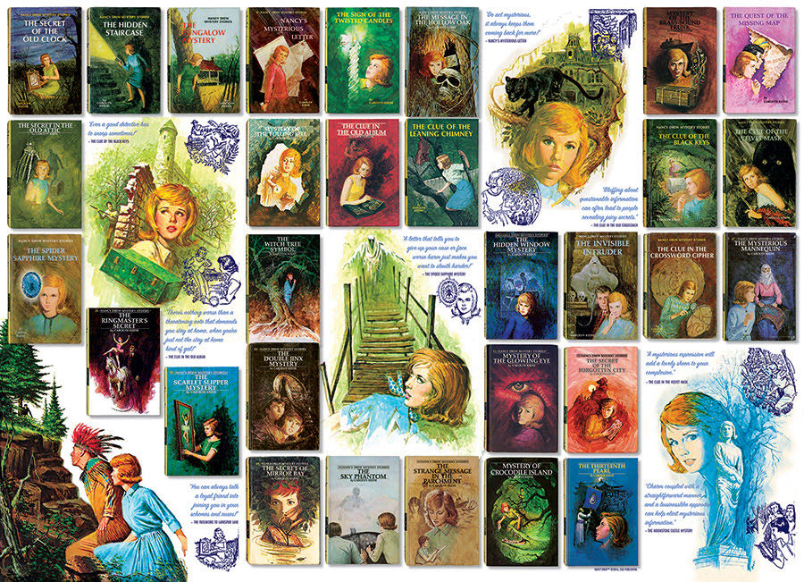 Nancy Drew Mysteries - Cobble Hill Puzzle Company puzzle collectible [Barcode 625012850452] - Main Image 3