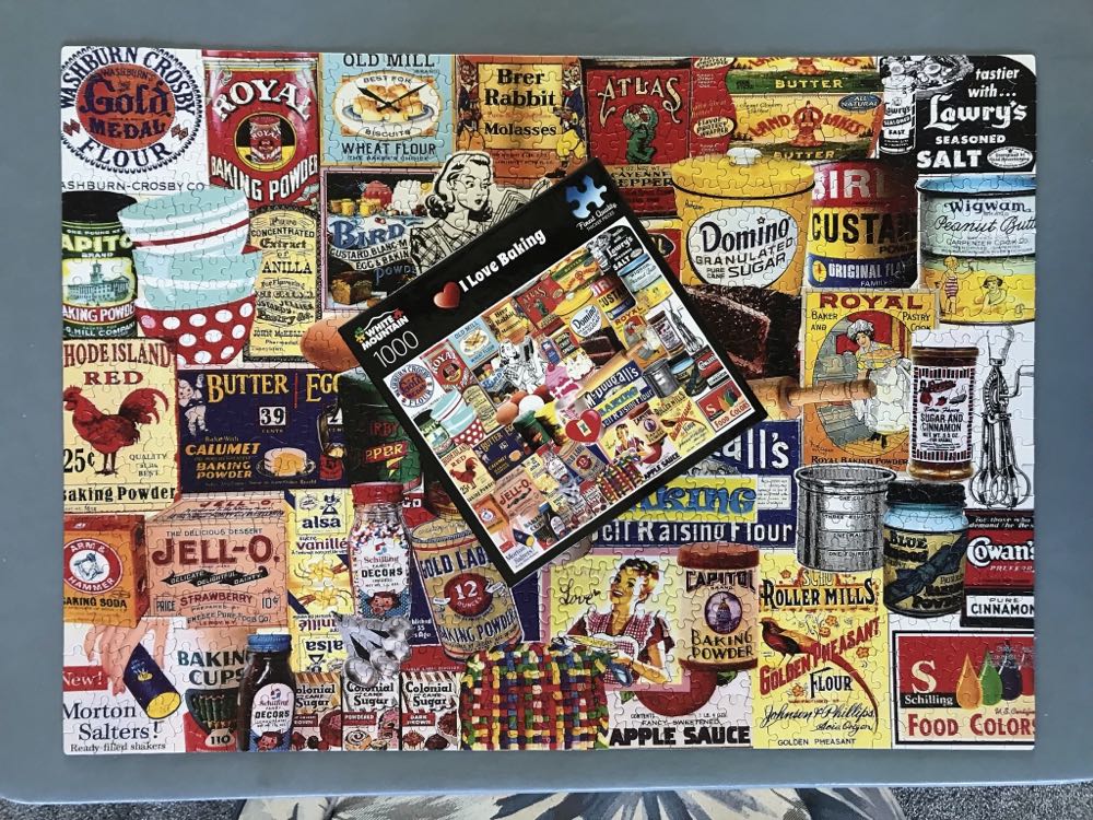 I Love Baking - White Mountain puzzle collectible [Barcode 724819264520] - Main Image 3