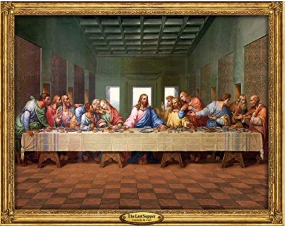 The Last Supper - White Mountain Puzzles puzzle collectible [Barcode 724819263066] - Main Image 3