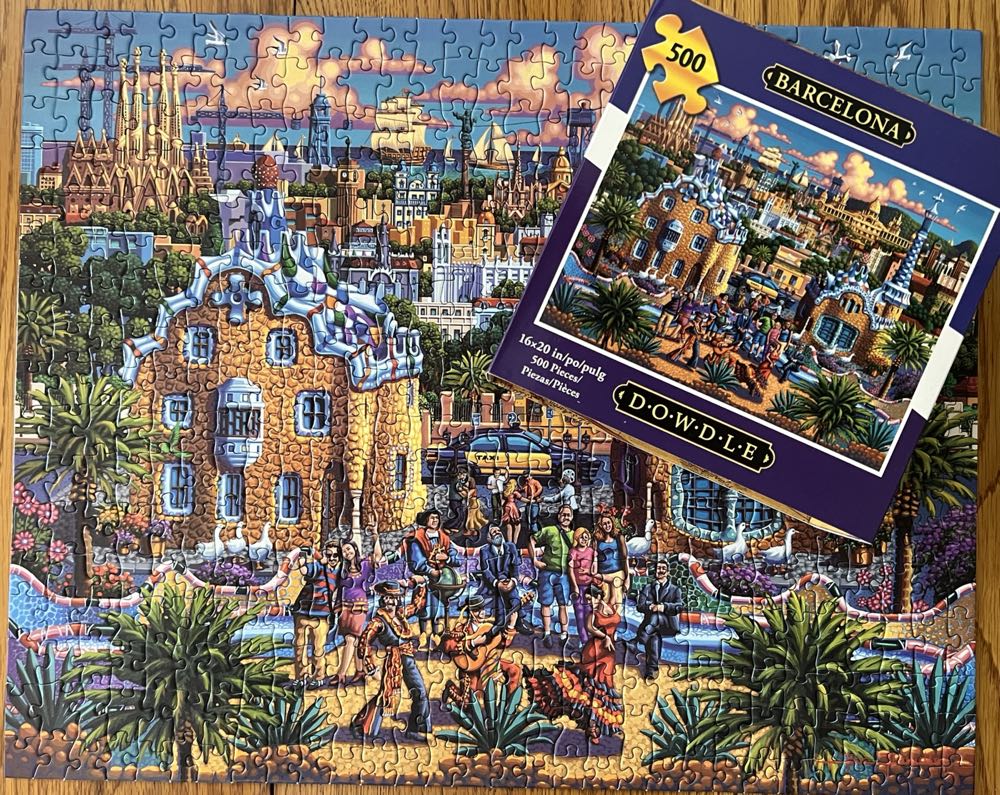 Barcelona - Dowdle Puzzles puzzle collectible [Barcode 671095003438] - Main Image 3