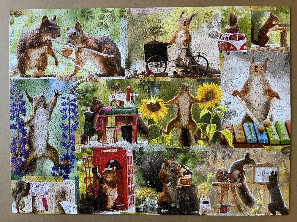 Gettin’ Squirrelly-822, 4/13/25 - Willow Creek puzzle collectible [Barcode 709786059683] - Main Image 2