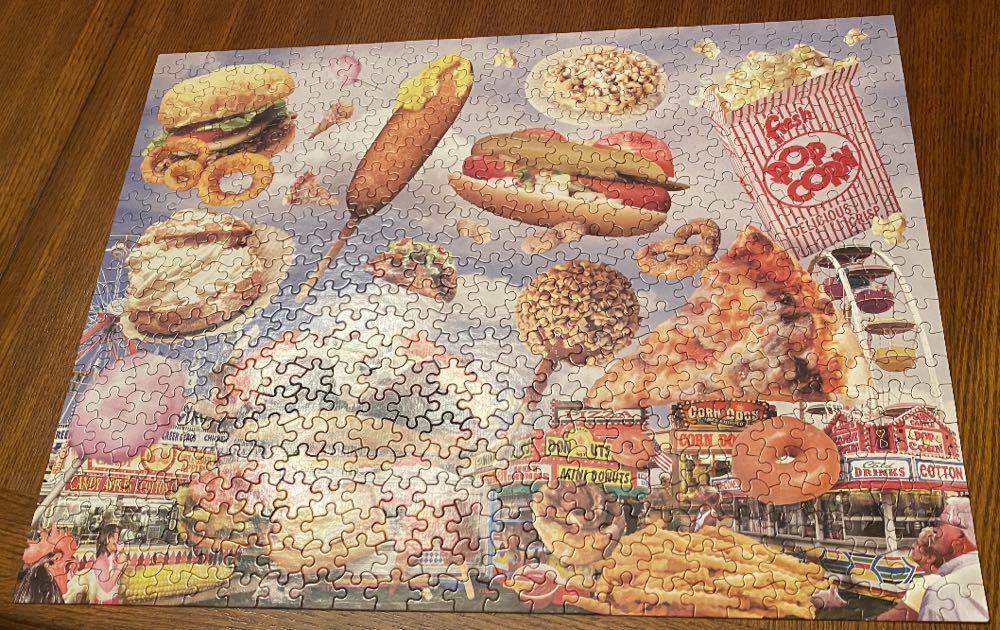 Fair Foods - White Mountain 🇺🇸 puzzle collectible [Barcode 724819251957] - Main Image 2