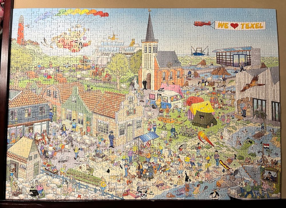 Island Retreat - Jumbo puzzle collectible [Barcode 8710126200360] - Main Image 3