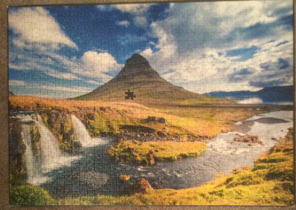 Nature Edition 4: Wasserfall Von Kirkjufell, Island - Ravensburger puzzle collectible [Barcode 4005556195398] - Main Image 2