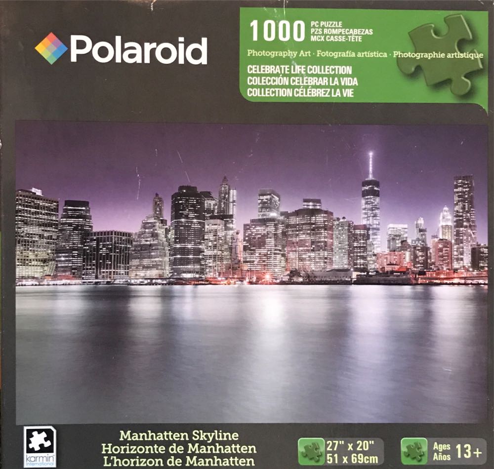 Manhattan Skyline - Polaroid puzzle collectible [Barcode 773392086531] - Main Image 2